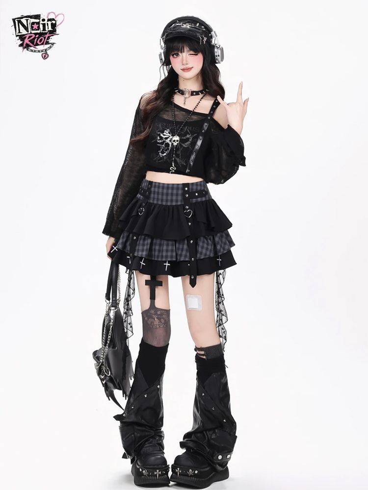 Elastic Lace Trim - Y2K Punk Gothic Kawaii 3PCS Set