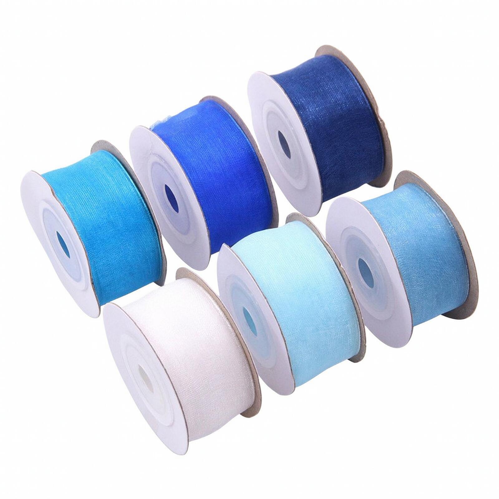 Organza Ribbon Spool - Transparent Decorative Ribbon Spool for Floral