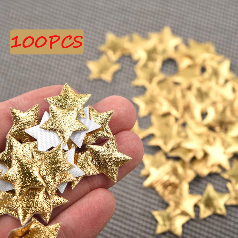 100Pcs Gold/Silver Stars for C - đánh giá và giá Embellishments For Scrapbooking