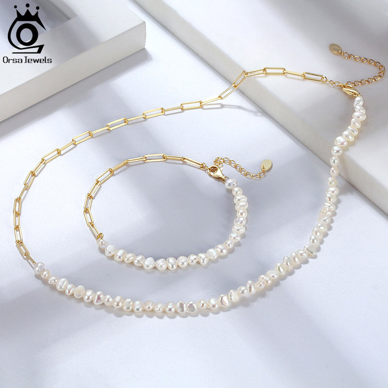 ORSA JEWELS Half Pearl Chain C - đánh giá và giá Pearl Trim Chain