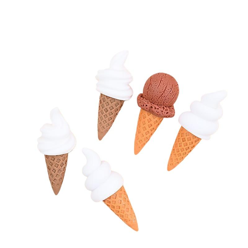 Kawaii Mini Resin Ice Cream Em - đánh giá và giá Embellishments For Scrapbooking