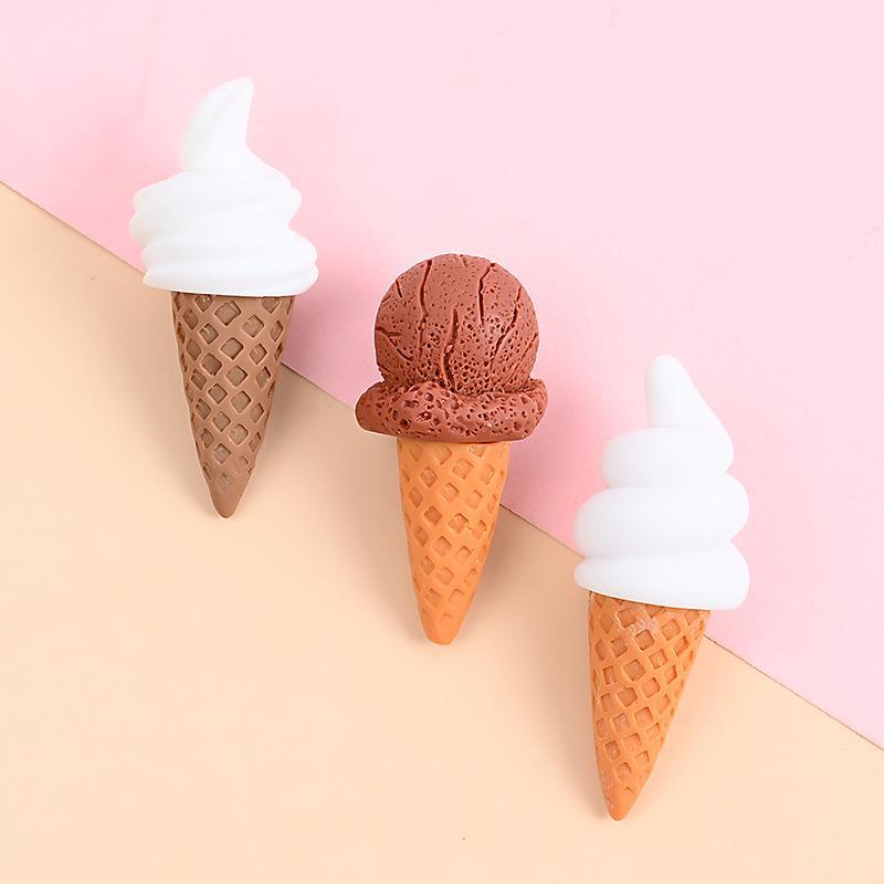 Kawaii Mini Resin Ice Cream Em - đánh giá và giá Embellishments For Scrapbooking