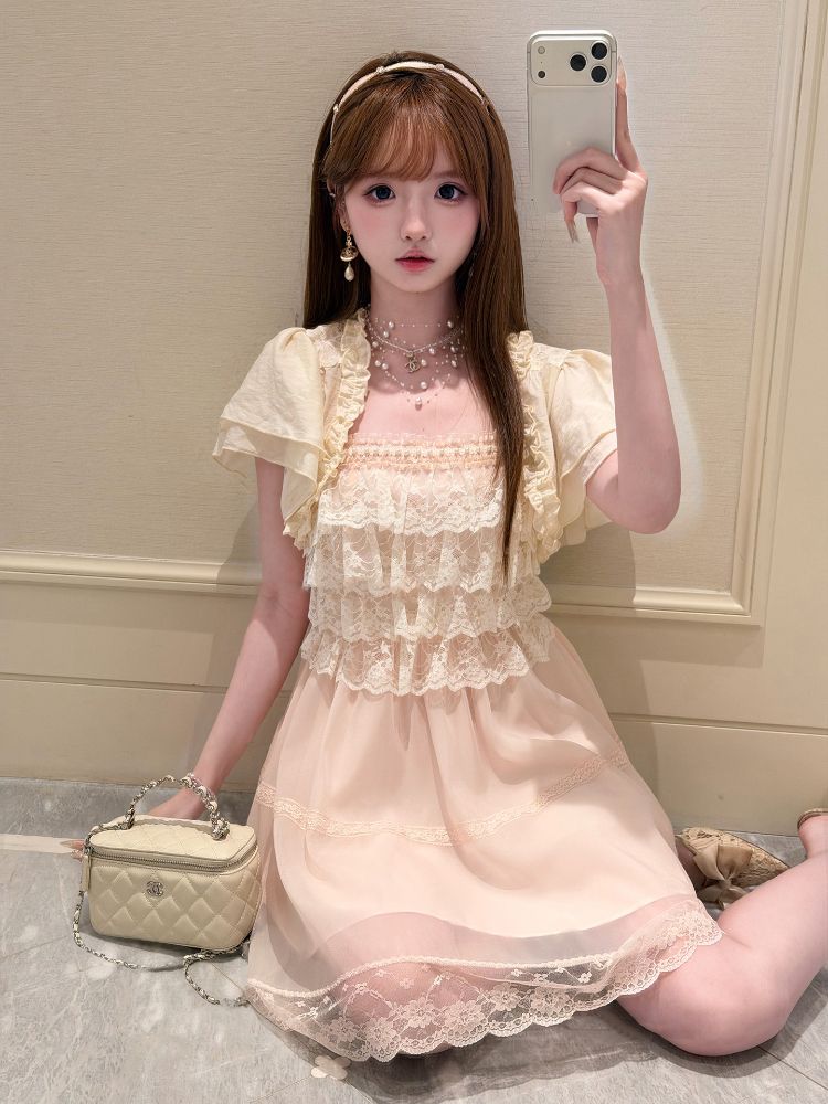 Japanese Vintage Sweet Lolita  - đánh giá và giá Elastic Lace Trim