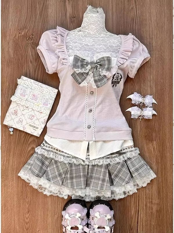 Women's pink lace patchwork to - đánh giá và giá Elastic Lace Trim