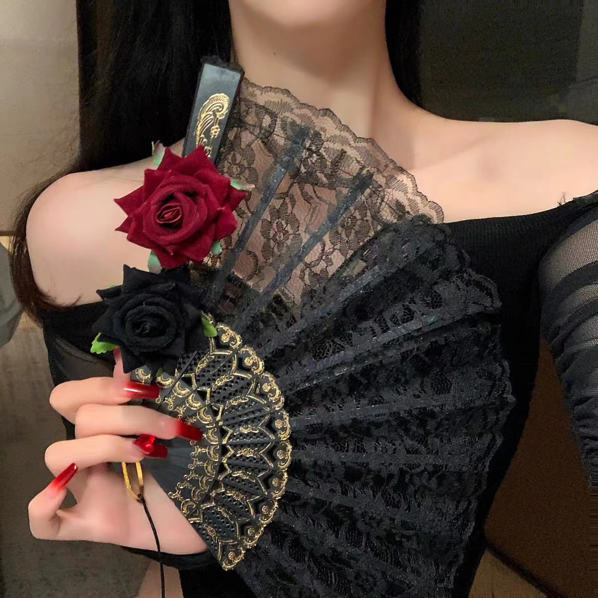 Female Lace Hand Lolita Gothic - đánh giá và giá Tassel Fringe Trim