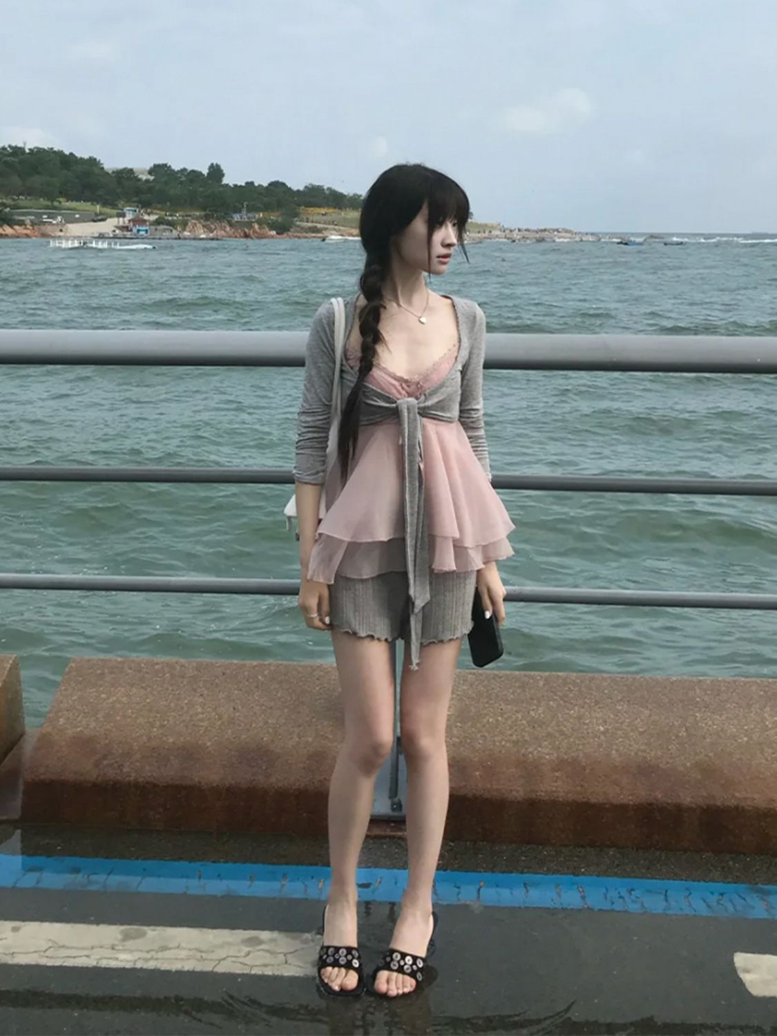 Korean Sweet Summer 3 Piece Se - đánh giá và giá Elastic Lace Trim