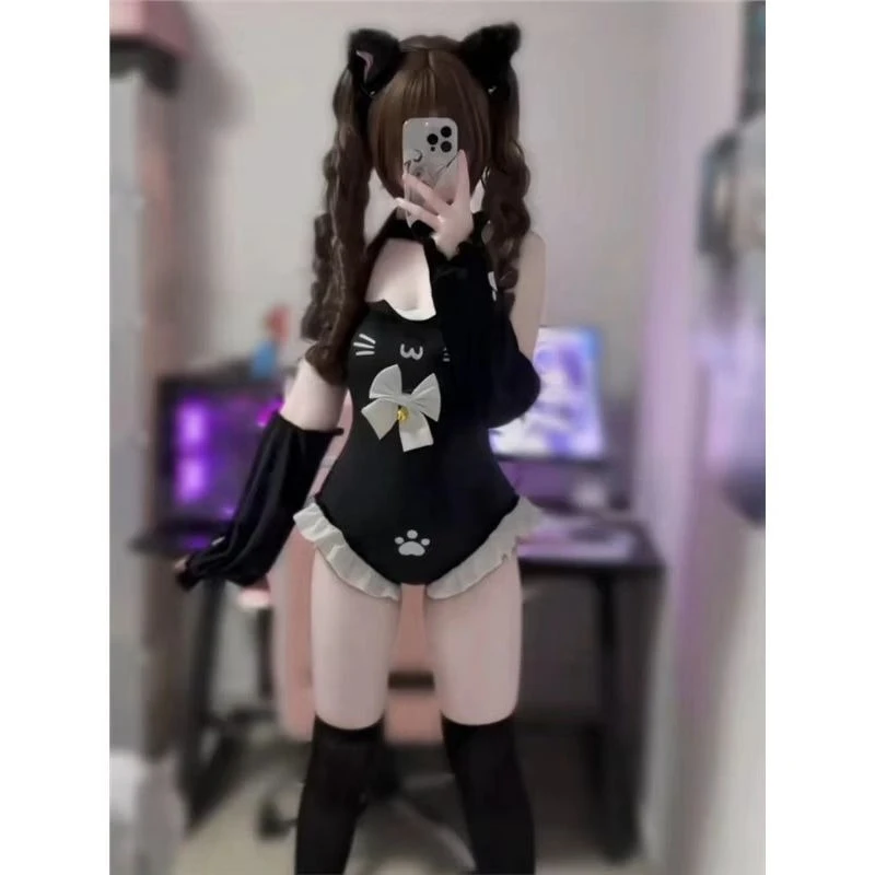 Japanese Cat Kawaii One-Piece  - đánh giá và giá Embellish Knit