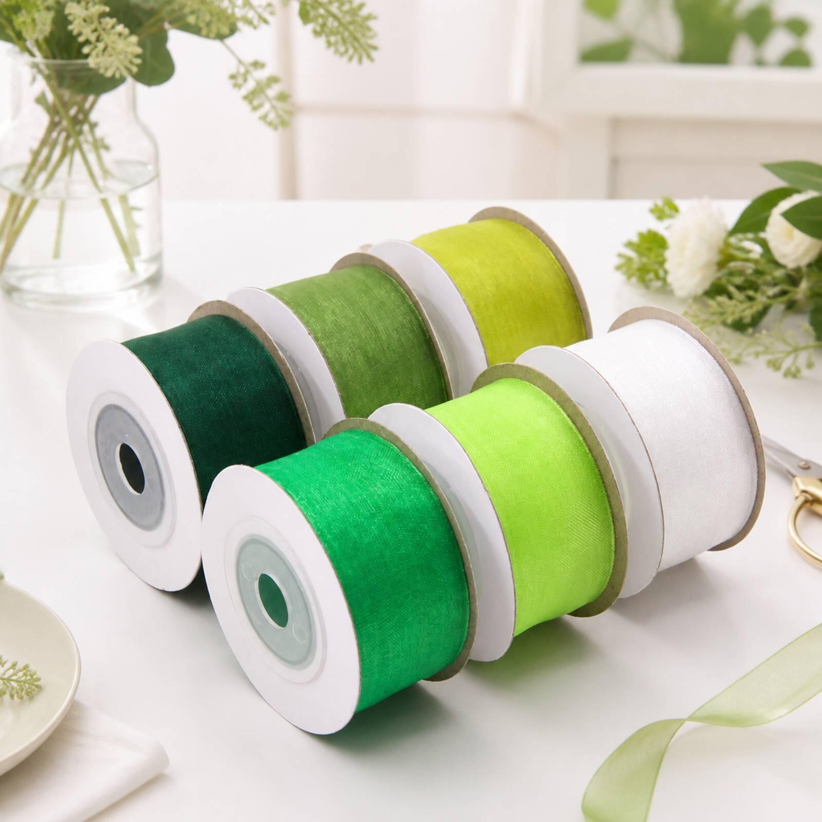 Transparent Decorative Ribbon  - đánh giá và giá Organza Ribbon Spool