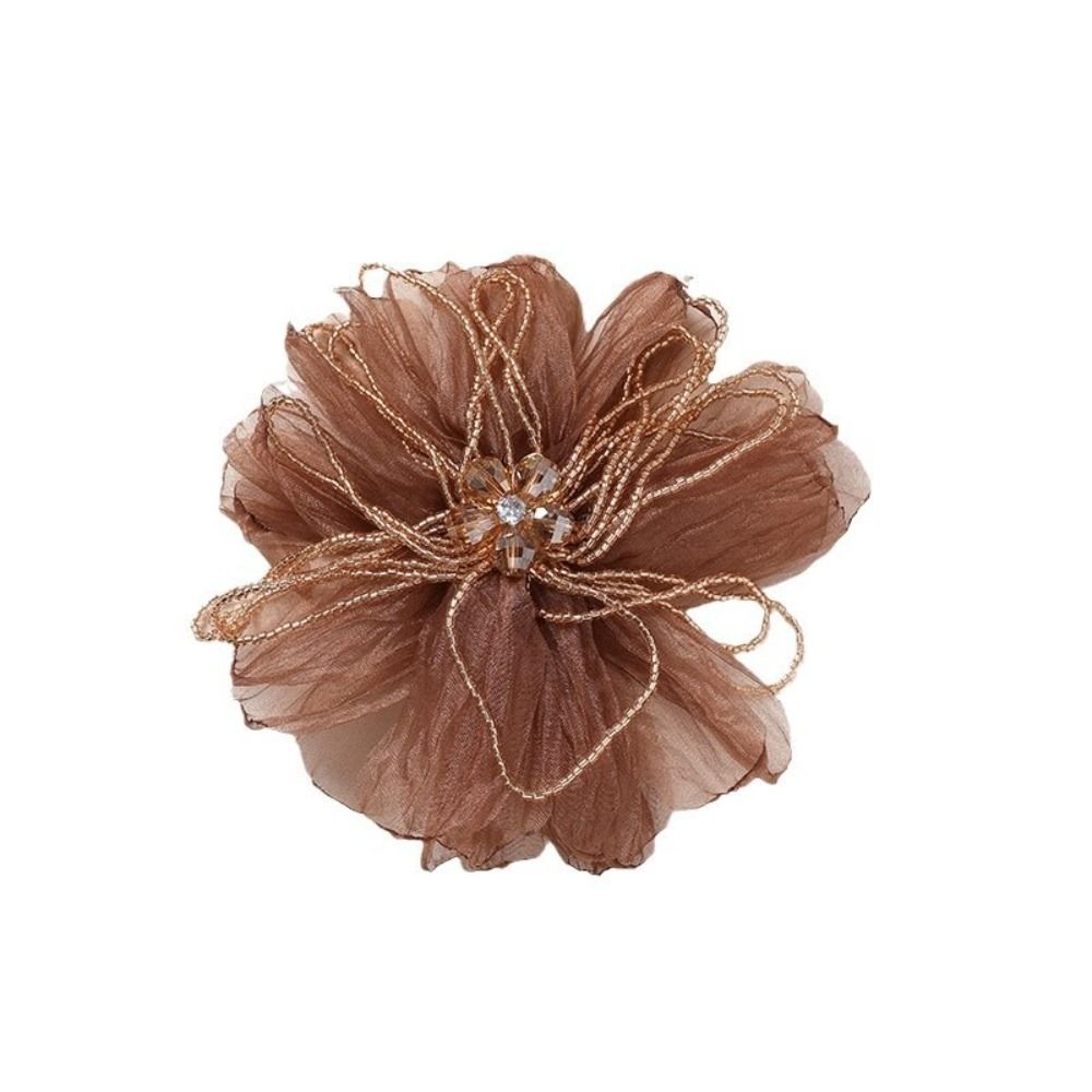 Organza Fabric Flower Patch Be - đánh giá và giá Crystal Mesh Fabric