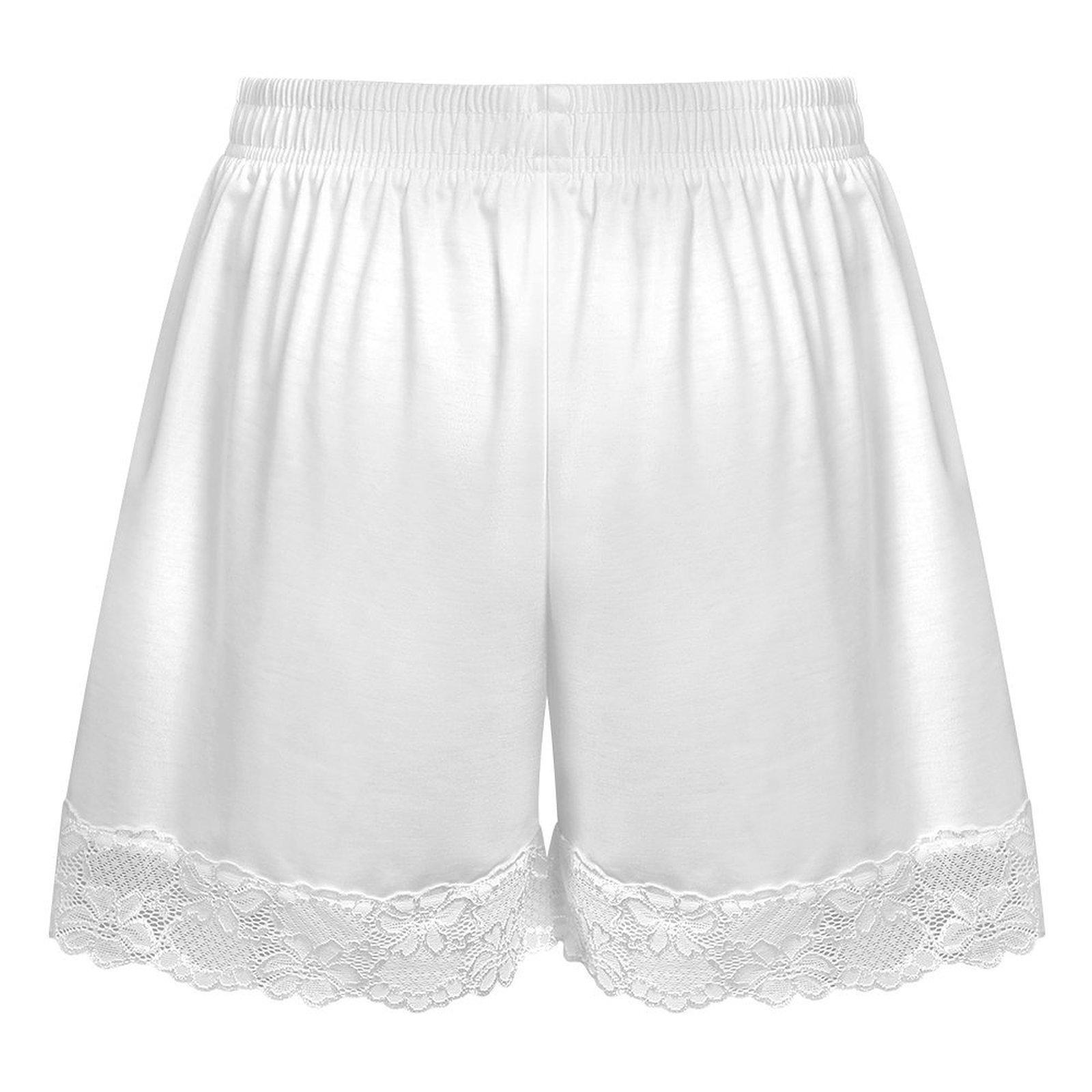 Women's lace trimmed sleep pan - đánh giá và giá Elastic Lace Trim