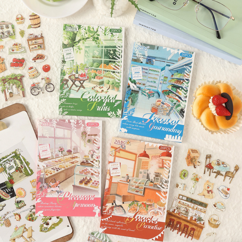 20pcs/lot Die-Cut Stickers wit - đánh giá và giá Embellishments For Scrapbooking