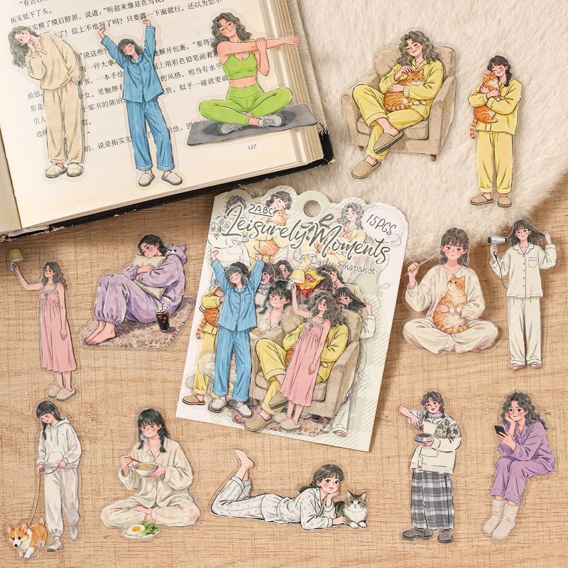 15Pcs Elegant Lady Character S - đánh giá và giá Embellishments For Scrapbooking