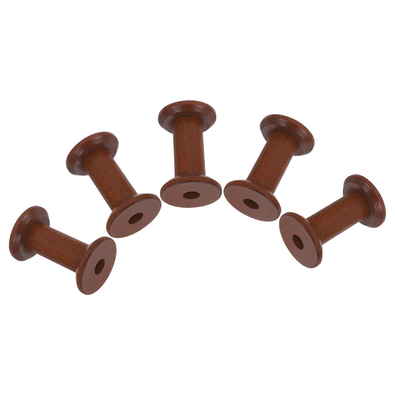 5Pcs Wooden Spools for Thread  - đánh giá và giá Embroidery Craft
