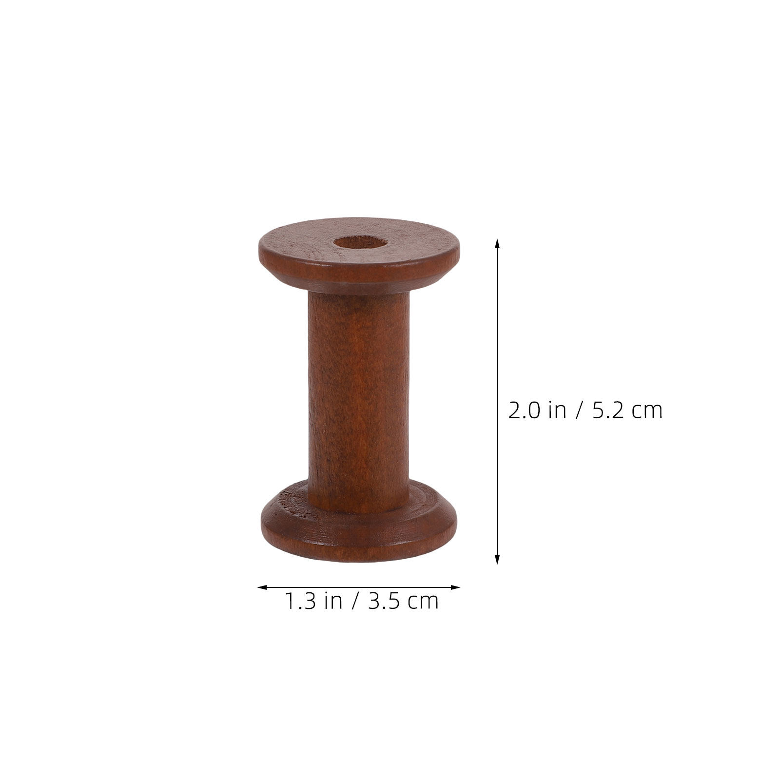 5Pcs Wooden Spools for Thread  - đánh giá và giá Embroidery Craft