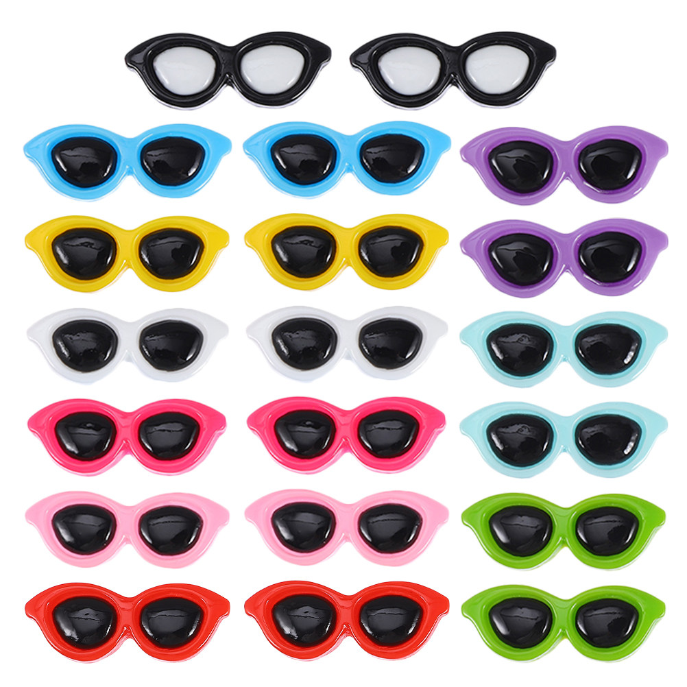 20Pcs Half-Round Mini Sunglass - đánh giá và giá Embellishments For Scrapbooking